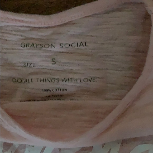 GRAYSON SOCIAL PINK WEEKEND DRESS S - Picture 5 of 6